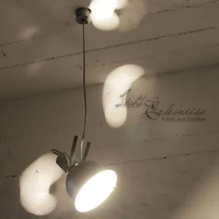 Nowodvorski Industrie Pendellampe Esstisch verstellbar in Zink< Hängelampen|Esszimmer Lampen