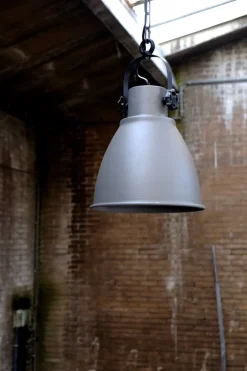 Masterlight Industrie Pendelleuchte Grau schwenkbar Handarbeit< Hängelampen|Industrie Lampen