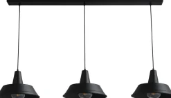 Hängelampen|Industrie Lampen*Masterlight Industrie Pendelleuchte Hängeleuchte Schwarz