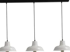 Industrie Lampen|Vintage Lampen*Masterlight Industrie Pendelleuchte Hängelampe in Weiß