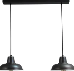 Masterlight Innenlampe in Schwarz Roter Metall Optik< Hängelampen|Industrie Lampen