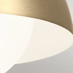 Elstead Innenleuchte 3-in-1 Wand Decke Hänge Metall Glas in Bronze< Metall Lampen|Lampenschirme