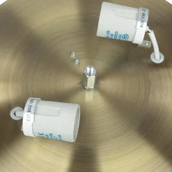 Deckenleuchten|Flurlampen*Easylight Jugendstil Deckenlampe Glas 2xE27 Ø31cm ORCHIDEA