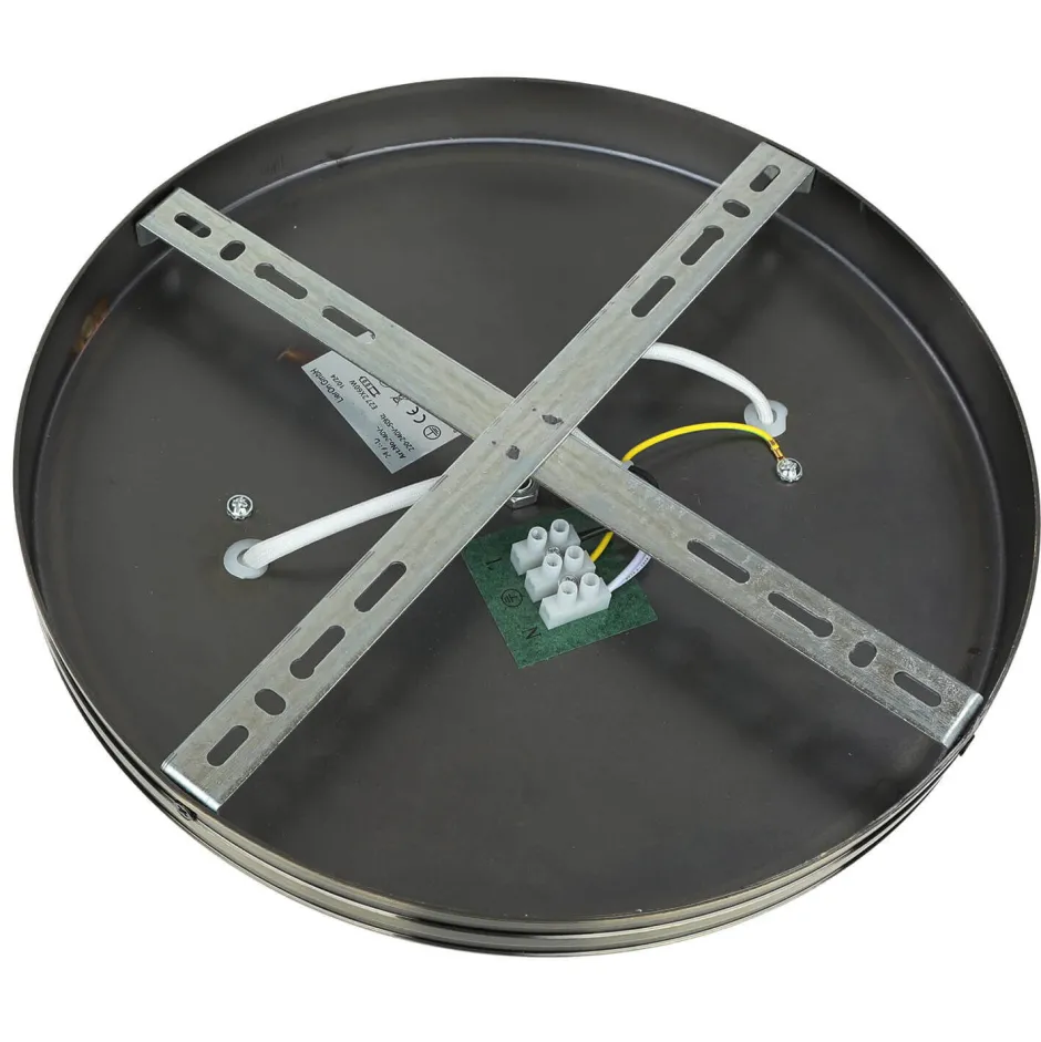 Deckenleuchten|Flurlampen*Easylight Jugendstil Deckenlampe Glas 2xE27 Ø31cm ORCHIDEA