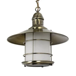 Hängelampen|Esszimmer Lampen*Rabalux Jugendstil Hängeleuchte Sudan in Messing Optik