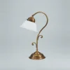 Tischlampen|Schlafzimmer Lampen*Berliner Messingleuchten Jugendstil Tischleuchte aus Berliner Messing Q5
