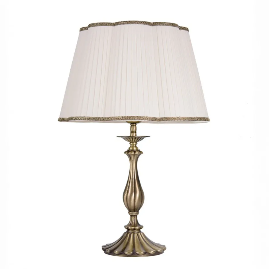 Giovanni Battista Jugendstil Tischleuchte Nachttischlampe E27 Petalo< Nachttischlampen|Metall Lampen