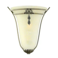 Wandleuchten|Flurlampen*Searchlight Jugendstil Wandleuchte Wandlampe Bronze