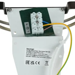 Wandleuchten|Flurlampen*Searchlight Jugendstil Wandleuchte Wandlampe Bronze