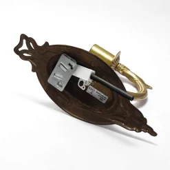 Giovanni Battista Jugendstil Wandleuchte Wandlampe Weiß< Wandleuchten|Schlafzimmer Lampen