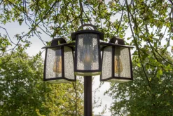 Eco-Light Kandelaber Aluminium Glas E27 IP44 195 cm Vintage< Vintage Lampen|Metall Lampen