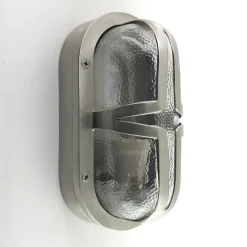 Andromeda Kellerleuchte Echt-Messing Glas B: 23 cm IP64 E27 NOEMI< Außenwandleuchten|Feuchtraumleuchten