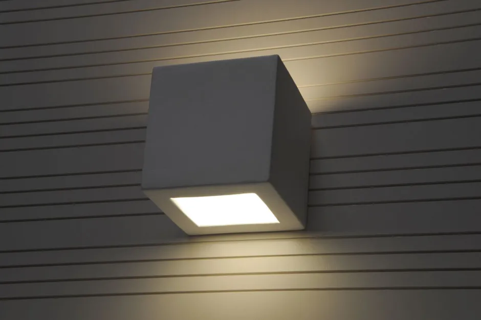 Wandleuchten|Flurlampen*Sollux Keramik Wandleuchte bemalbar