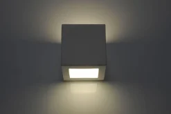 Wandleuchten|Flurlampen*Sollux Keramik Wandleuchte bemalbar