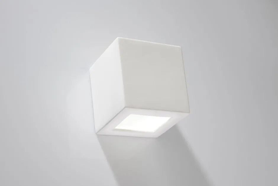 Wandleuchten|Flurlampen*Sollux Keramik Wandleuchte bemalbar