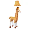 Happy Lamps Kinderleuchte Giraffe 126 cm Braun Beige Weiß vegan LED<Kinder Wohnzimmerlampen|Kinderzimmerlampen