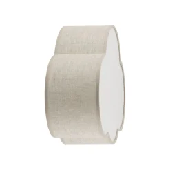 Kinderzimmerlampen|Kinderlampen*TK Lighting Kinderzimmer Wolkenlampe Beige Weiß Leinen B: 43 cm 2x E27