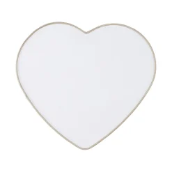 TK Lighting Kinderzimmerlampe Decke Leinen Herz L: 42 cm Beige 2x E27<Kinder Deckenleuchten|Kinderzimmerlampen