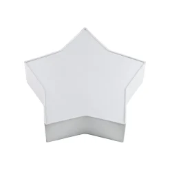 Deckenleuchten|Kinderzimmerlampen*TK Lighting Kinderzimmerlampe Weiß Stern L: 45 cm Stoff Weiß 2x E27 Decke