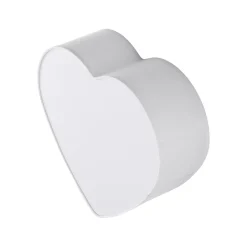 Deckenleuchten|Kinderzimmerlampen*TK Lighting Kinderzimmerleuchte Weiß L: 42 cm Stoff 2x E27 Herz