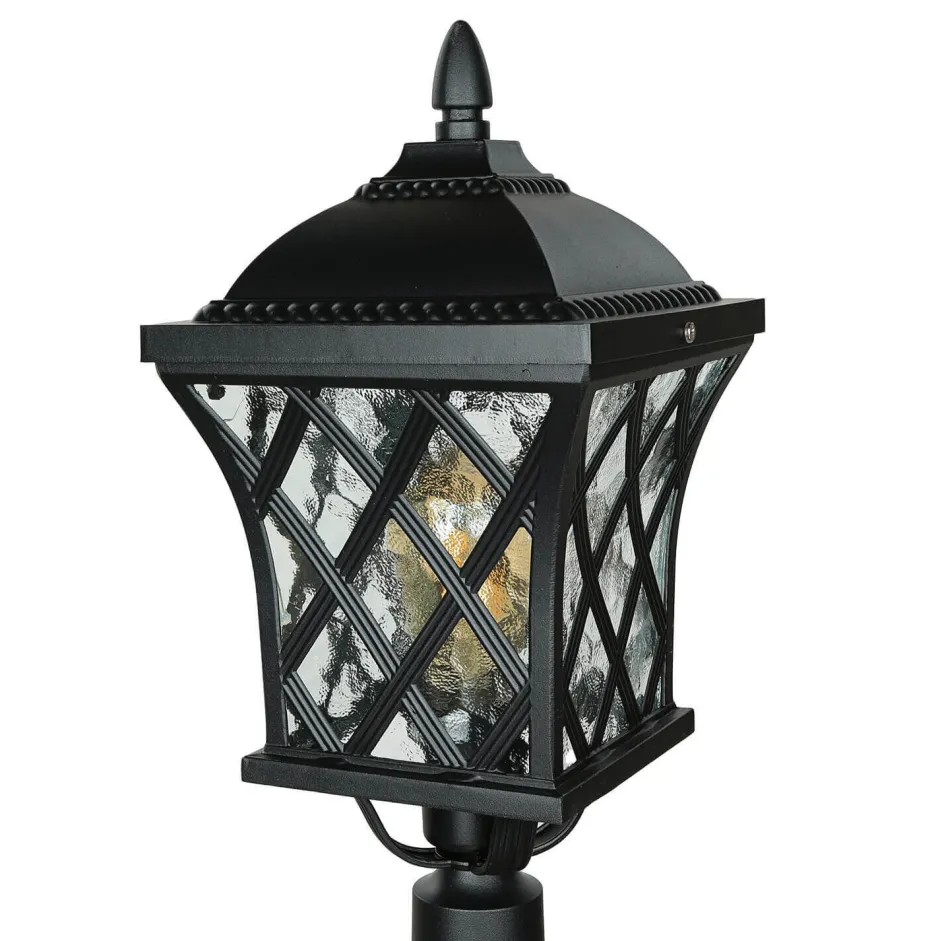 Rustikale Lampen|Wegeleuchten*Nowodvorski Klassische Außenstehleuchte in anthrazit