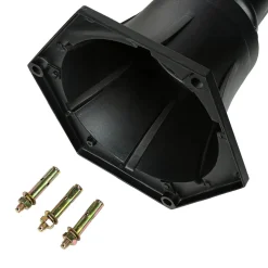 Rustikale Lampen|Wegeleuchten*Nowodvorski Klassische Außenstehleuchte in anthrazit