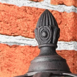 Rustikale Lampen|Rustikale Außenleuchten*Searchlight Klassische Außenwandlampe in antik braun