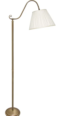 Lampen Aus Aller Welt|Messinglampen*Giovanni Battista Klassische Stehlampe Bronze Hell