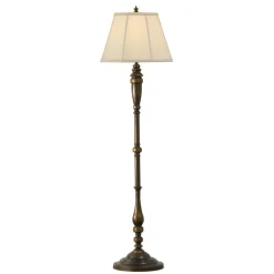 Elstead Klassische Stehlampe HELISSENT 157,5 cm in Bronze< Wohnzimmerlampen|Stehlampen
