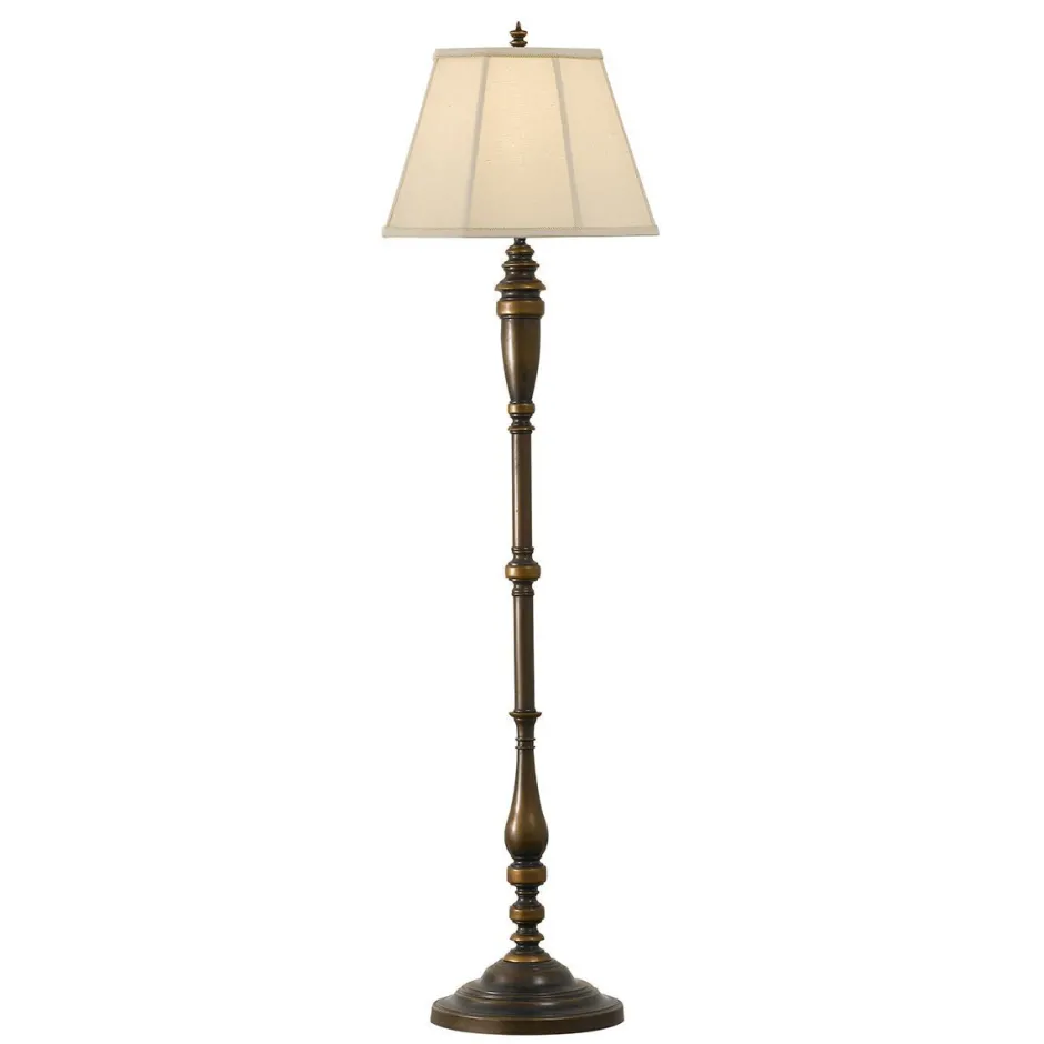 Elstead Klassische Stehlampe HELISSENT 157,5 cm in Bronze< Wohnzimmerlampen|Stehlampen
