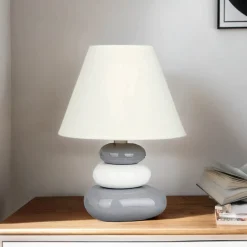 Rabalux Klassische Tischleuchte E14 SALEM< Schlafzimmer Lampen|Keramiklampen