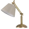 Stofflampen|Messinglampen*Giovanni Battista Klassische Tischleuchte Snodo Beige