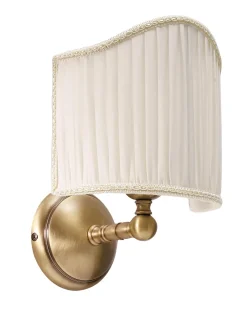 Wandleuchten|Küchenlampen*Giovanni Battista Klassische Wandleuchte Wandlampe Bronze Hell