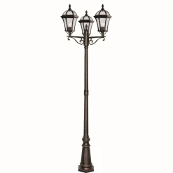 Searchlight Klassischer Kandelaber in antik braun< Außenleuchten Antik|Gartenlaternen