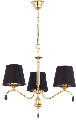 Jupiter Klassischer Kronleuchter Metall E27 3-flammig< Kronleuchter|Wohnzimmerlampen