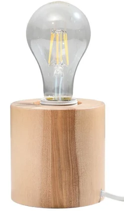 Sollux Kleine Holzlampe rund Ø10cm H:10cm für E27 dekorativ< Holzlampen|Moderne Lampen