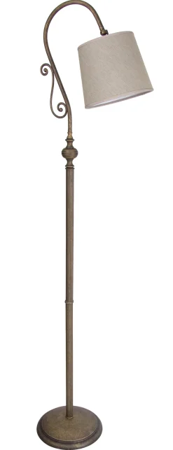 Giovanni Battista Kleine Stehlampe Rustikal aus Messing< Industrie Lampen|Lampen Aus Aller Welt