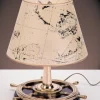 Laura Suardi Kleine Tischleuchte Messing Maritim H:40cm Antik< Tischlampen|Schlafzimmer Lampen