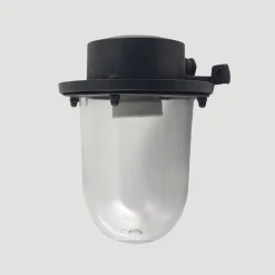 Außenleuchten Antik|Gartenlaternen*Andromeda Kleine Wandlampe außen Echt-Messing Glas E27 IP64 18 cm hoch