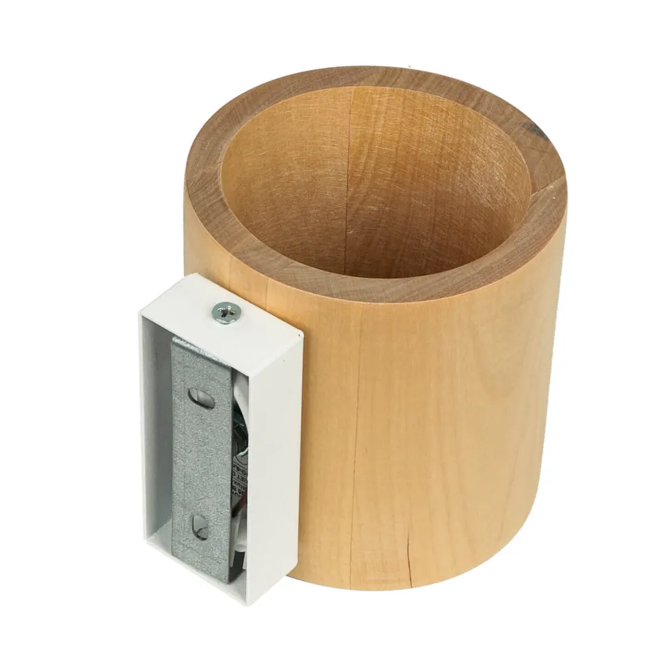 Sollux Kleine Wandlampe Holz Up Down G9 wohnlich VALERYA Flur< Wohnzimmerlampen|Holzlampen