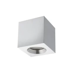 Spots|Badezimmer Lampe*Nowodvorski Kleiner Deckenspot Aluminium Glas IP44 B:8,5 cm Chrom