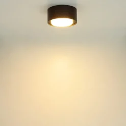 Nowodvorski Kleiner Deckenstrahler Metall Ø10cm rund blendarm< Küchenlampen|Spots