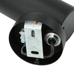 Metall Lampen|Küchenlampen*Nowodvorski Kleiner Deckenstrahler Schwarz Gold H:13cm Ø7cm elegant