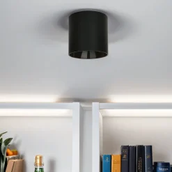 Nowodvorski Kleiner Deckenstrahler Schwarz GU10 Ø12,7cm rund< Moderne Lampen|Küchenlampen