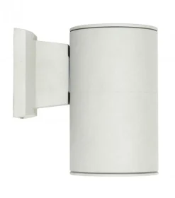 Außenwandleuchten|Moderne Außenleuchten*SU-MA Kompakte Außenwandlampe rund IP54 Aluminium H:19cm