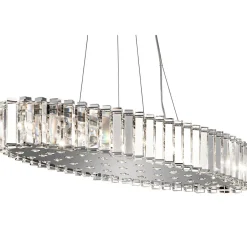 Moderne Lampen|Designerlampen*Elstead Kristall Hängelampe LED IP44 spritzwasserdicht