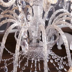 Invicta Interior Kristall Lampe Designerleuchte Klassisch E14 Acryl< Designerlampen|Kristalllampen