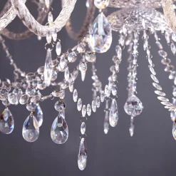 Invicta Interior Kristall Lampe Designerleuchte Klassisch E14 Acryl< Designerlampen|Kristalllampen