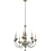 Hängelampen|Wohnzimmerlampen*Elstead Kronleuchter CANDELA 13 in Silber Gold Ø81cm Lampe