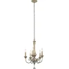 Elstead Kronleuchter CANDELA 13 in Silber Gold Lampe< Vintage Lampen|Designerlampen